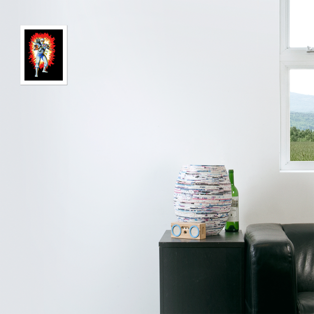 Storm Shadow GI Joe toy art card by EnglishGent